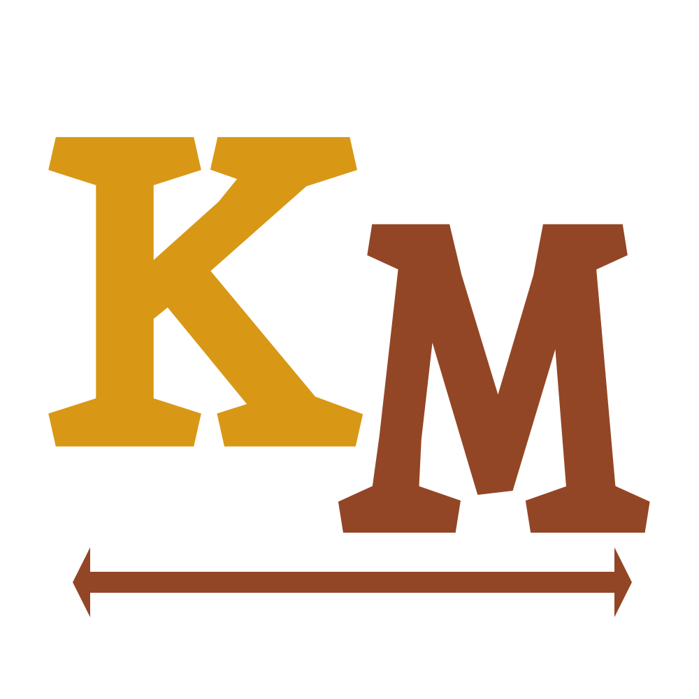 K/M width